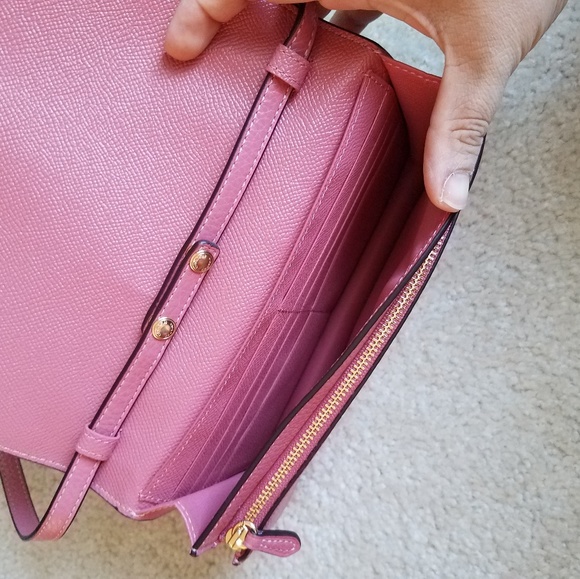 Coach foldover crossbody clutch - Picture 5 of 8